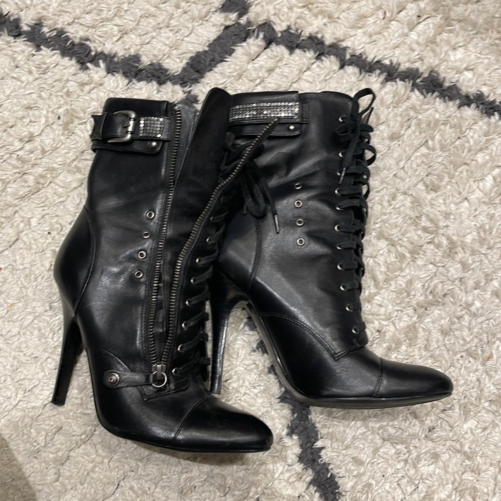 Black heels